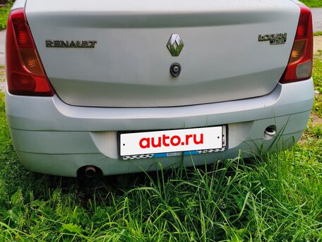 2009 Renault Logan I, серый, 395000 рублей, вид 3
