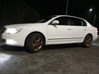 2010 Skoda Superb II, белый, 800000 рублей, вид 4
