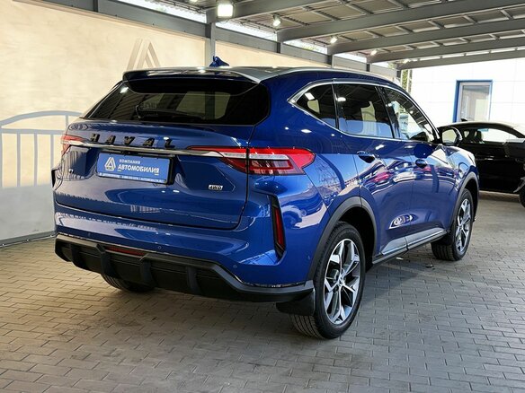 2023 Haval F7 I Рестайлинг, синий - вид 4