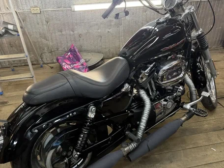 2004 Harley-Davidson Sportster 1200, чёрный, 540000 рублей, вид 2