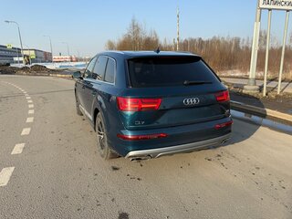 2018 Audi Q7 II (4M), синий, 4250000 рублей, вид 4