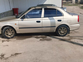 2006 Hyundai Accent ТагАЗ II, бежевый, 320000 рублей, вид 5