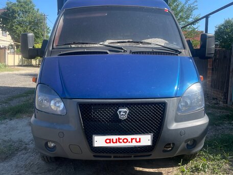 2009 ГАЗ ГАЗель (33023/330273) Фермер, синий, 1250000 рублей, вид 3