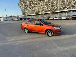 2014 Lada (ВАЗ) Granta I, оранжевый, 380000 рублей, вид 3