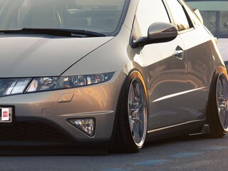 2008 Honda Civic VIII, бежевый, 1100000 рублей, вид 5