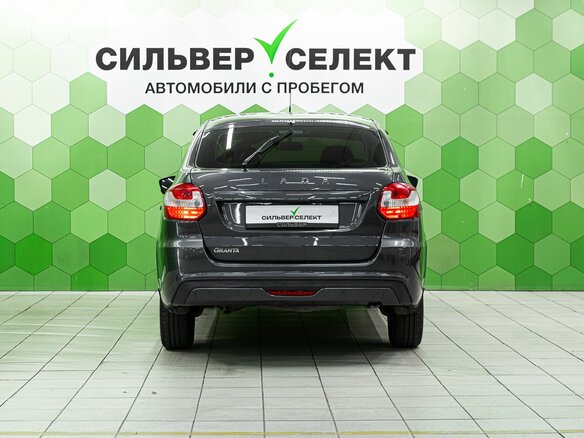2019 Lada (ВАЗ) Granta I Рестайлинг, серый - вид 3