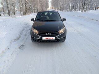 2020 Lada (ВАЗ) Granta I Рестайлинг, чёрный, 700000 рублей, вид 1