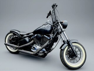 1997 Kawasaki VN800 Vulcan, чёрный, 333333 рублей, вид 1