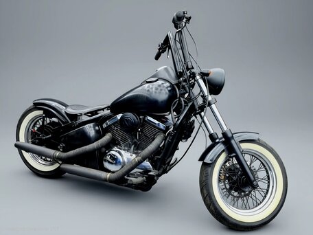 1997 Kawasaki VN800 Vulcan, чёрный, 333333 рублей, вид 1