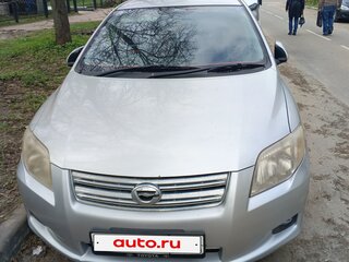 2007 Toyota Corolla Axio X (E140, E150), серый, 650000 рублей, вид 1