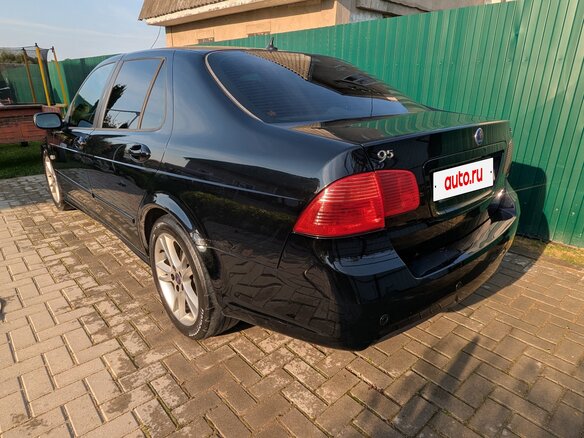 2007 Saab 9-5 I Рестайлинг 2, чёрный, 850000 рублей - вид 3