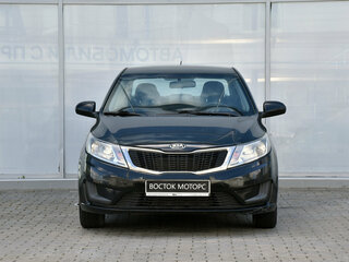 2014 Kia Rio III, чёрный, 670000 рублей, вид 5