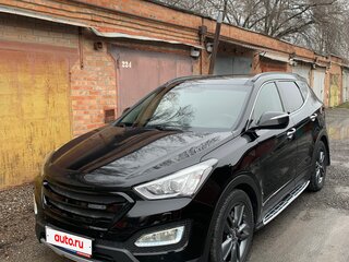 2012 Hyundai Santa Fe III, чёрный, 1750000 рублей, вид 1