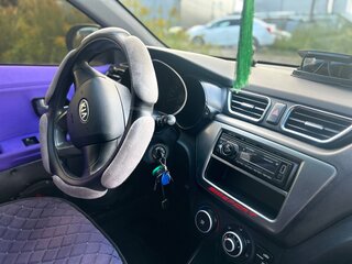 2012 Kia Rio III, серебристый, 530000 рублей, вид 5