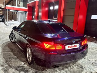 2014 BMW 5 серии 528i xDrive VI (F10/F11/F07) Рестайлинг, синий, 2100000 рублей, вид 5