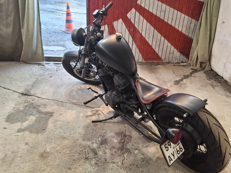 1997 Honda Steed 400, чёрный, 400000 рублей, вид 3