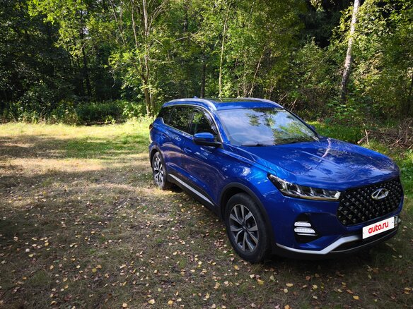 2022 Chery Tiggo 7 Pro I, синий, 1560000 рублей - вид 4