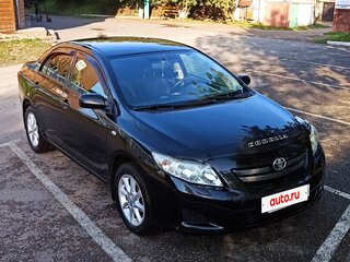 2008 Toyota Corolla X (E140, E150), чёрный, 750000 рублей, вид 3