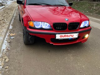 2002 BMW 3 серии 318i IV (E46) Рестайлинг, красный, 670000 рублей, вид 3