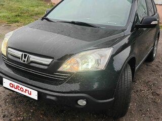 2007 Honda CR-V III, чёрный, 960000 рублей, вид 2