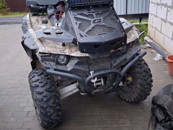 2022 Stels ATV-800 Guepard Trophy, чёрный, 950000 рублей - вид 14