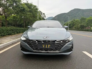 2022 Hyundai Elantra VII (CN7), серебристый, 1570000 рублей, вид 2