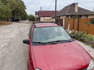 2007 Lada (ВАЗ) Kalina I, красный, 300000 рублей, вид 3