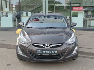 2014 Hyundai Elantra V (MD) Рестайлинг, коричневый, 1279600 рублей, вид 2