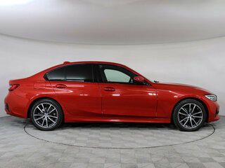 2021 BMW 3 серии 318d VII (G2x), красный, 3050000 рублей, вид 5
