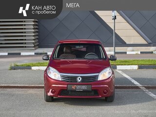 2014 Renault Sandero I, красный, 520000 рублей, вид 3