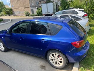 2006 Mazda 3 I (BK) Рестайлинг, синий, 450000 рублей, вид 3