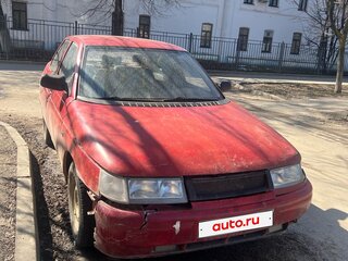 1998 Lada (ВАЗ) 2110, красный, 70000 рублей, вид 1