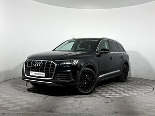 2020 Audi Q7 50 TDI II (4M) Рестайлинг, чёрный, 4754400 рублей, вид 1