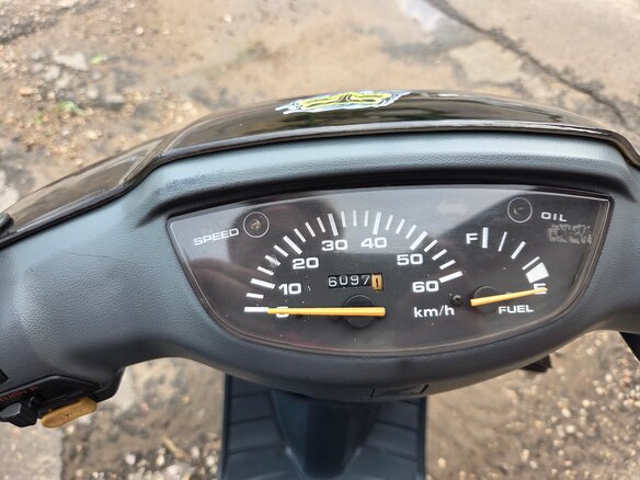 1997 Honda Dio, чёрный, 64000 рублей - вид 8