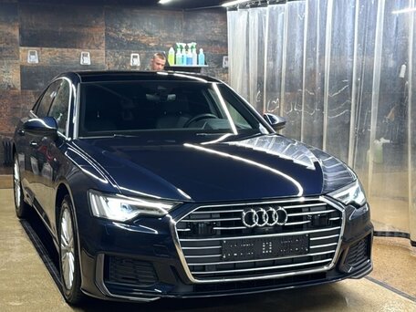 2020 Audi A6 45 TFSI V (C8), синий, 3300000 рублей, вид 1