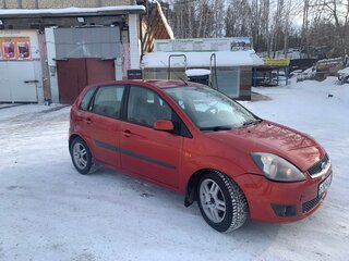 2007 Ford Fiesta Mk5, красный, 410000 рублей, вид 5