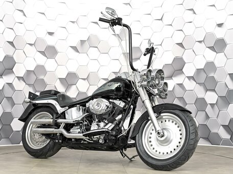 2008 Harley-Davidson Fat Boy, чёрный, 899000 рублей, вид 1
