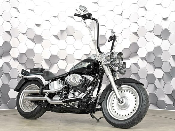 2008 Harley-Davidson Fat Boy, чёрный, 899000 рублей