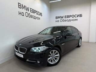 2015 BMW 5 серии 520i VI (F10/F11/F07) Рестайлинг, чёрный, 1990000 рублей, вид 1