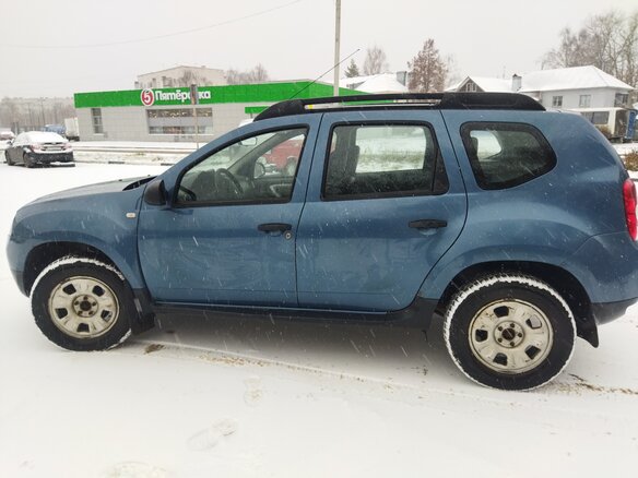 2013 Renault Duster I, синий, 800000 рублей - вид 3