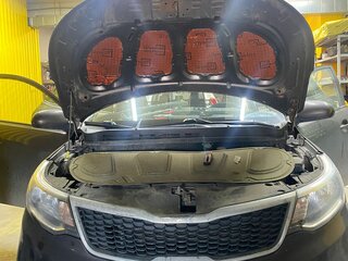 2017 Kia Rio III Рестайлинг, коричневый, 1399000 рублей, вид 4