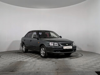 2008 Hyundai Accent ТагАЗ II, серый, 249000 рублей, вид 3