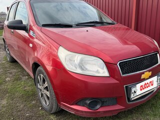 2008 Chevrolet Aveo I Рестайлинг, красный, 400000 рублей, вид 4