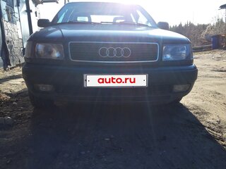 1991 Audi 100 IV (C4), красный, 220000 рублей, вид 4