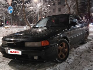 1991 Mitsubishi Galant VI, чёрный, 270000 рублей, вид 1