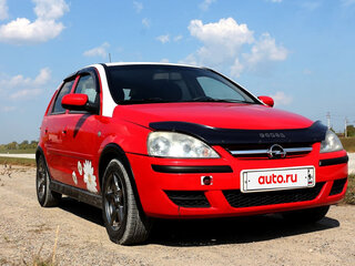 2006 Opel Corsa C Рестайлинг, красный, 200000 рублей, вид 1