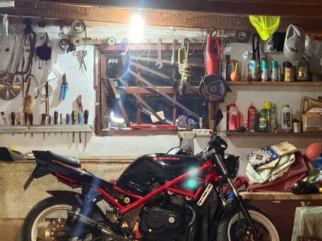 1991 Suzuki Bandit GSF 400, чёрный, 160000 рублей, вид 1