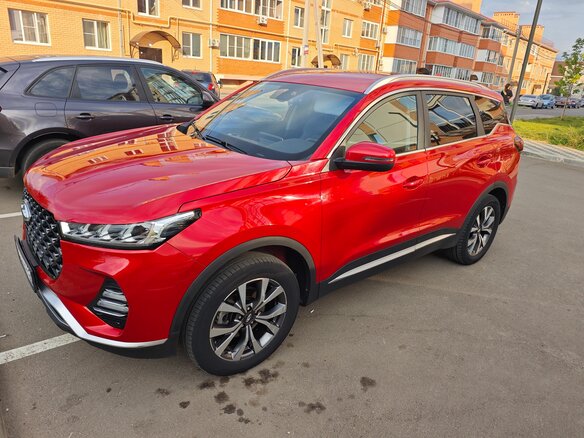 2022 Chery Tiggo 7 Pro I, красный - вид 1