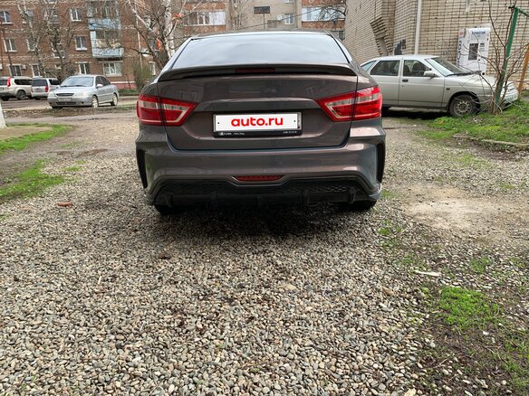 2021 Lada (ВАЗ) Vesta I, серый, 1200000 рублей - вид 6