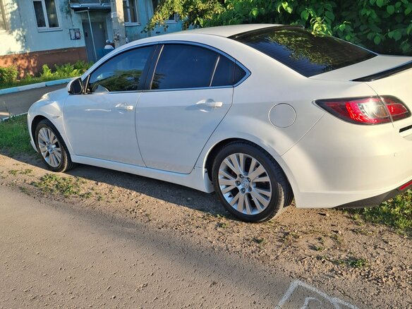 2008 Mazda 6 II (GH), белый, 720000 рублей - вид 7